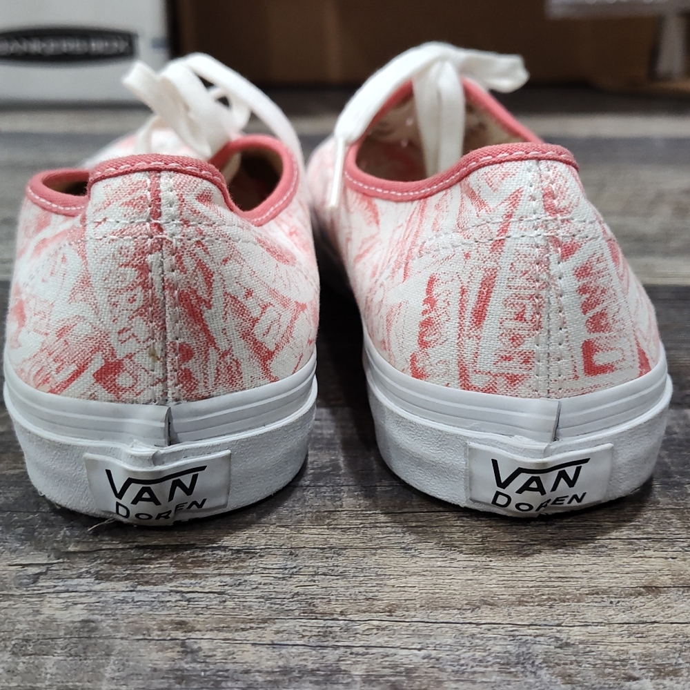 VANS AUTHENTIC SLIM VAN DOREN GEORGIA PEACH BEACHES MEN'S 7.5 WOMEN'S 9 SHOES - Picture 5 of 8